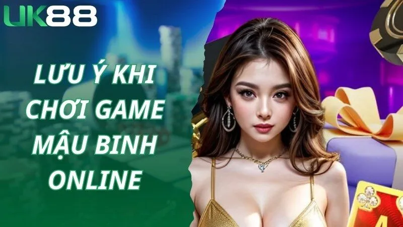 Lưu ý khi chơi Mậu Binh online được cao thủ lâu năm bật mí
