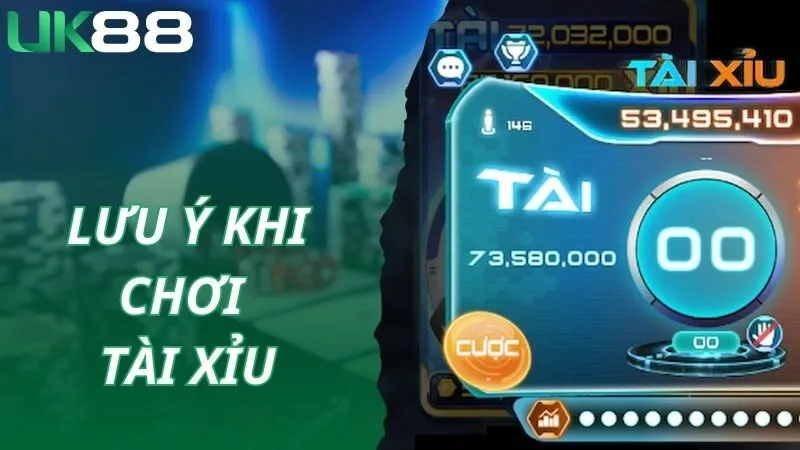 Chơi tài xỉu online tại UK88 chú ý điều gì?