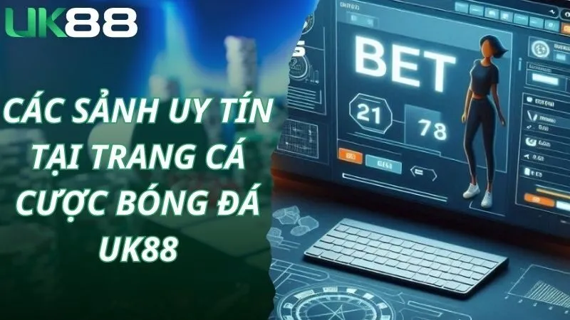 Các sảnh uy tín tại trang cá cược bóng đá Uk88