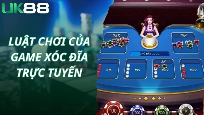 Luật chơi của game xóc đĩa trực tuyến